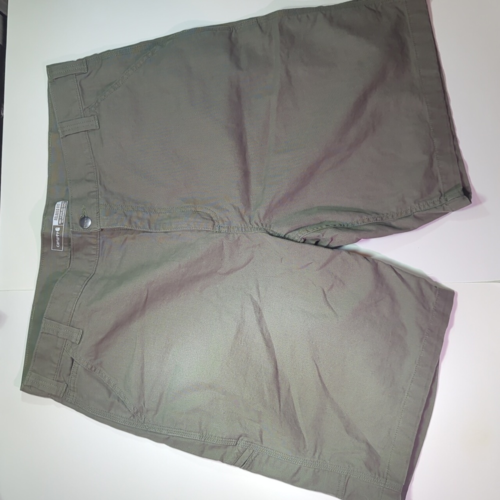 Carhartt Men's Rugged Flex Relaxed Fit Canvas Work Short - 38